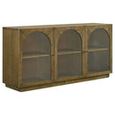  Coaster Furniture Castlewood 109355 71-inch Dining Sideboard Buffet Server - Brown Oak IMAGE 1
