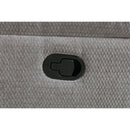  Coaster Furniture Gilson 602553 Chenille Upholstered Glider Recliner Chair - Grey IMAGE 10