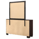  Coaster Furniture Kauffman 204393M 6-Drawer Dresser with Mirror - Dark Cocoa IMAGE 8