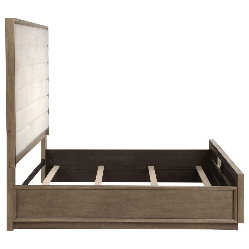  Coaster Furniture Coaster Furniture Durango 223271Q 80-inch Queen Panel Bed - Taupe Oak IMAGE 6