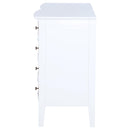  Coaster Furniture Bexhill 223473 10-Drawer Dresser Cabinet - White IMAGE 4