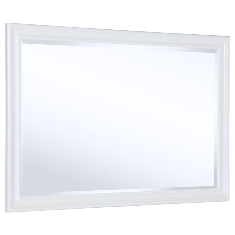  Coaster Furniture Bexhill 223474 Dresser Mirror - White IMAGE 1