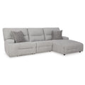 Signature Design by Ashley Acklen Place 93605S6 3 pc Power Reclining Sectional IMAGE 1