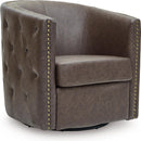 Signature Design by Ashley Brentlow Swivel Accent Chair A3000741 IMAGE 1