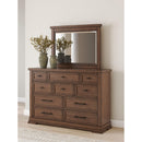 Signature Design by Ashley Taffenbrook B849B1 Dresser and Mirror IMAGE 4