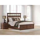 Signature Design by Ashley Taffenbrook B849B5 California King Panel Storage Bed IMAGE 11
