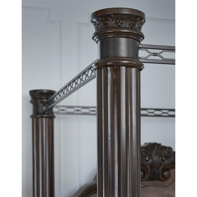  Signature Design by Ashley Maylee B947B11 California King Canopy Bed IMAGE 8