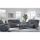 Signature Design by Ashley Observation PC2140596 Double Reclining Power Loveseat with Console IMAGE 10