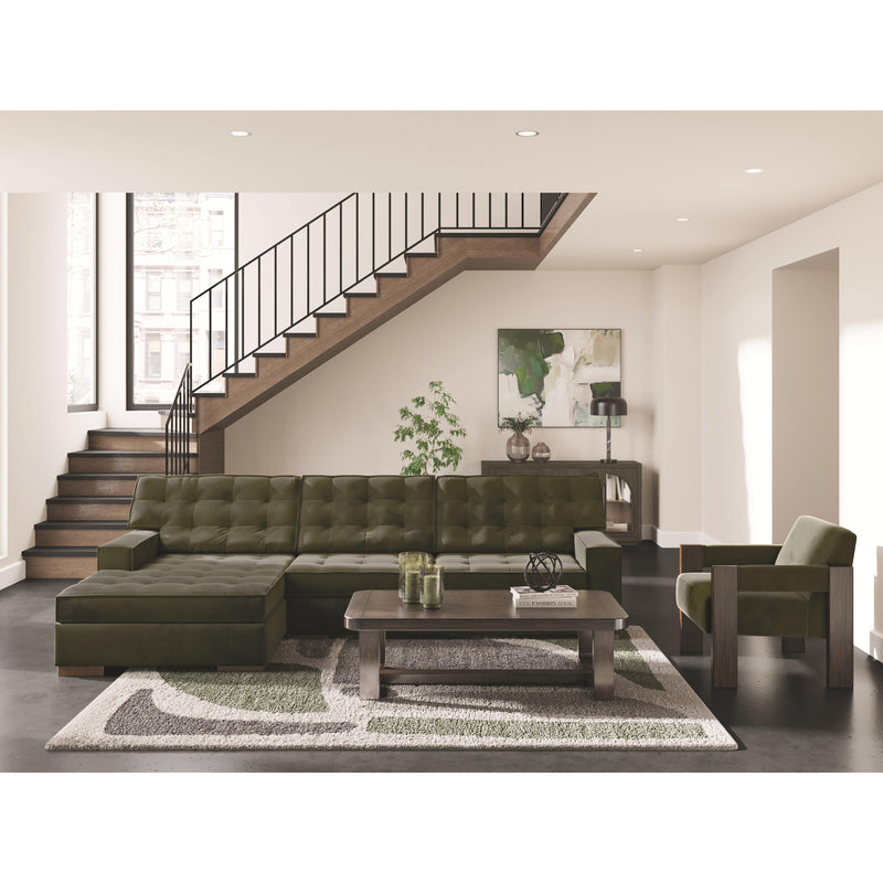 Signature Design by Ashley Caspian-Town PC61702S1 2 pc Sectional with Chaise IMAGE 2