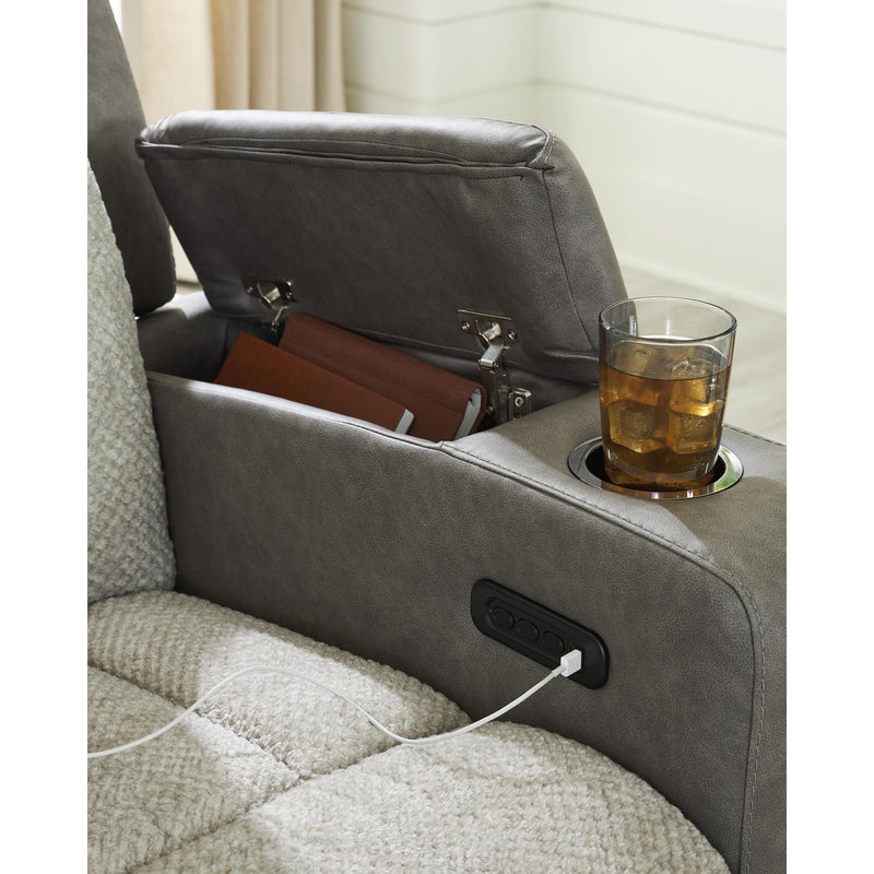 Signature Design by Ashley WhipLash PC6320418 Power Reclining Loveseat with Console and Adjustable Headrest IMAGE 11