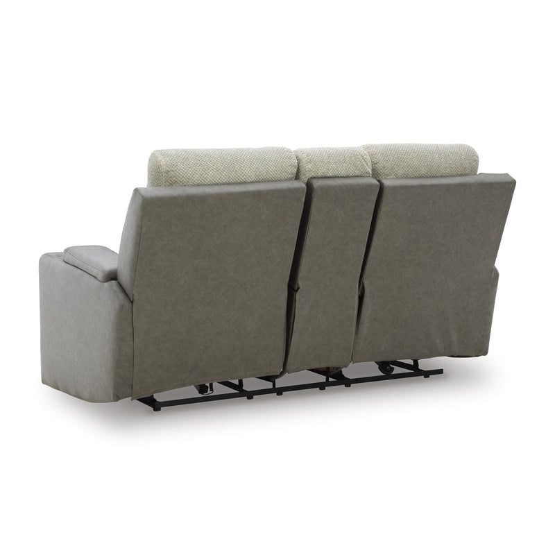 Signature Design by Ashley WhipLash PC6320418 Power Reclining Loveseat with Console and Adjustable Headrest IMAGE 4