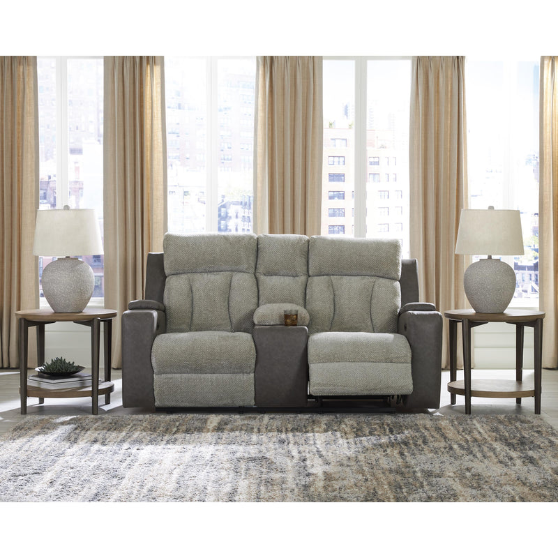 Signature Design by Ashley WhipLash PC6320418 Power Reclining Loveseat with Console and Adjustable Headrest IMAGE 5