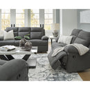 Signature Design by Ashley Side-Swipe PC9140689 Reclining Sofa with Drop Down Table IMAGE 14