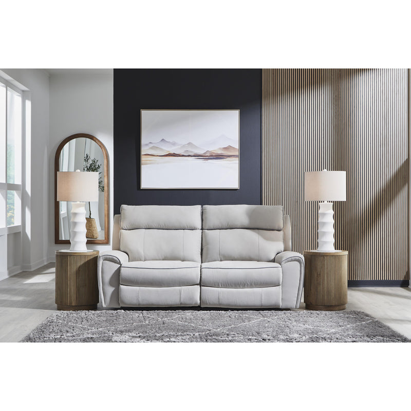 Signature Design by Ashley Social Pointe PC98802S21 2 pc Reclining Loveseat IMAGE 2
