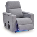  Signature Design by Ashley Pineland PC9930642A Glider Power Reclining with Audio System IMAGE 3
