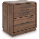  Signature Design by Ashley Fortlorn PCB386-92 Two Drawer Night Stand IMAGE 1