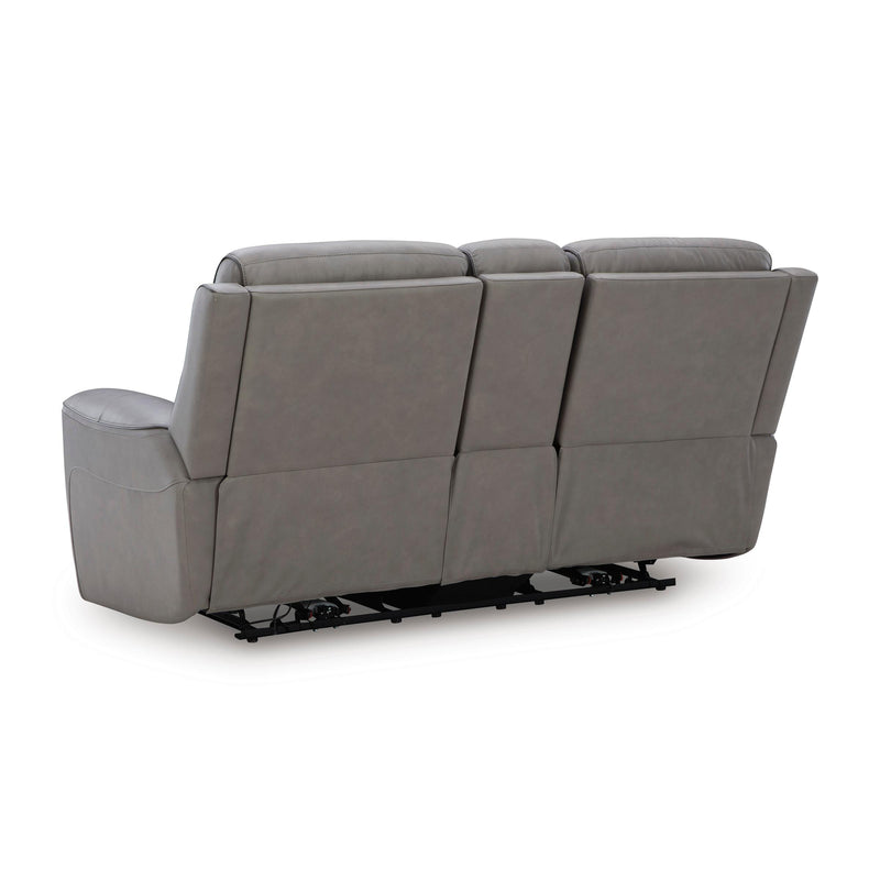 Signature Design by Ashley 5Z-Comfort PCU1090018 Power Reclining Loveseat with Console and Adjustable Headrest IMAGE 3