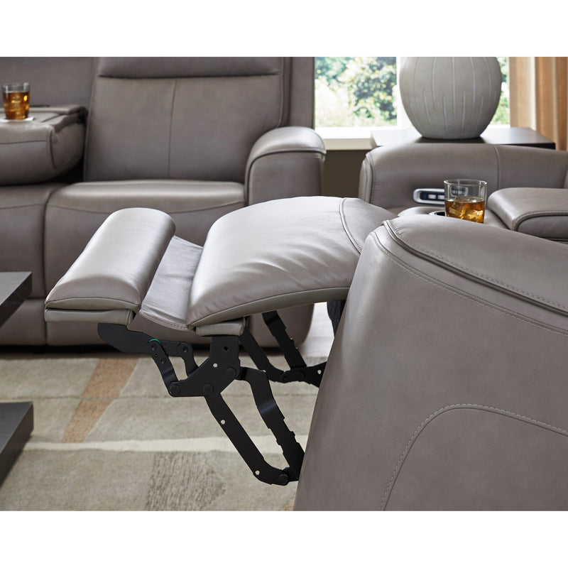Signature Design by Ashley 5Z-Comfort PCU1090018 Power Reclining Loveseat with Console and Adjustable Headrest IMAGE 7