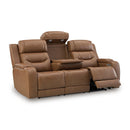Signature Design by Ashley Knightington PCU1160015A Power Reclining Sofa with Audio Seating IMAGE 1