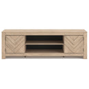 Signature Design by Ashley Cayboni W3787-68 LG TV Stand with Fireplace Option IMAGE 3