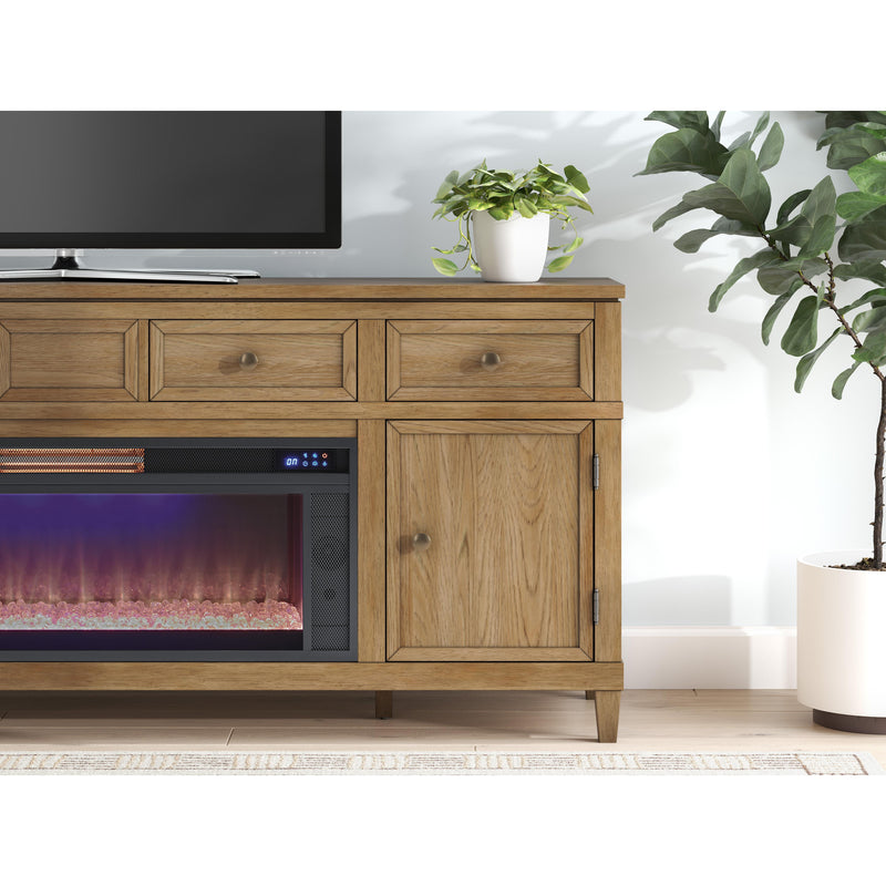 Signature Design by Ashley Sharlance W655W2 81" TV Stand with Electric Fireplace IMAGE 4