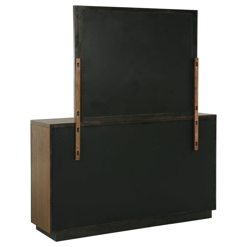 Coaster Furniture Terrace 224903M 6-Drawer Dresser and Mirror - Ash Brown IMAGE 5