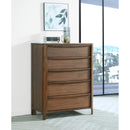 Coaster Furniture Maderia 223325 5-Drawer Chest of Drawers - Walnut IMAGE 9
