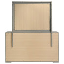 Coaster Furniture Ives 224973M 6-Drawer Dresser and Mirror - Grey High Gloss IMAGE 6