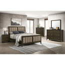  Coaster Furniture Wilkes 224421KE 51-inch Upholstered Eastern King Bed - Dark Cocoa IMAGE 7