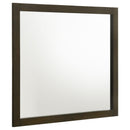 Coaster Furniture Wilkes 224424 Dresser Mirror - Dark Cocoa IMAGE 1