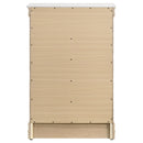  Coaster Furniture Louis Philippe 202445 5-Drawer Bedroom Chest - White IMAGE 6