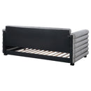  Coaster Furniture Patricia 300718 Boucle Upholstered Twin Day Bed with Trundle - Grey IMAGE 7