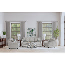  Coaster Furniture Tomkins 509673 Boucle Upholstered Chair - Light Grey IMAGE 9