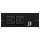  Coaster Furniture Bahrain 609541T 5-piece Upholstered Home Theater Seating - Charcoal IMAGE 18