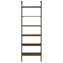  Coaster Furniture Owens 980072 96-inch 6-shelf Wall Bookshelf - Walnut IMAGE 6