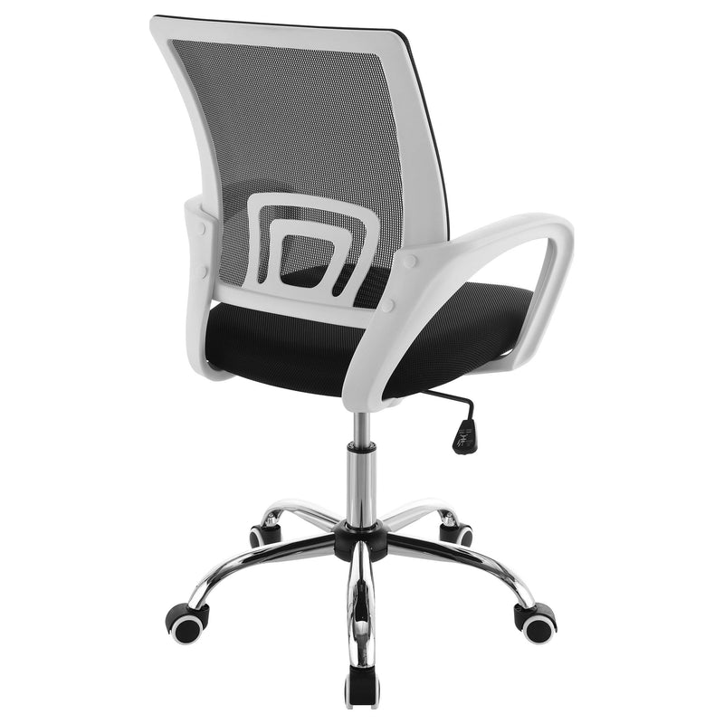 Coaster Furniture Felton 802014 Upholstered Adjustable Home Office Desk Chair - Black IMAGE 6