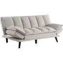  Coaster Furniture Laredo 360017 Upholstered Tufted Convertible Sofa Bed - Light Grey IMAGE 2