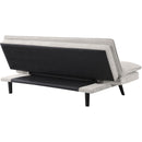  Coaster Furniture Laredo 360017 Upholstered Tufted Convertible Sofa Bed - Light Grey IMAGE 8