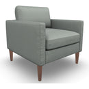  Best Home Furnishings Trafton C10DW Stationary Chair - Power Blue/Dark Walnut IMAGE 1