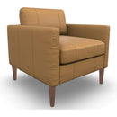  Best Home Furnishings Trafton C10DWLU Stationary Chair - Butterscotch/Dark Walnut IMAGE 1