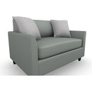  Best Home Furnishings Bayment C13HE Chair & A Half - Power Blue/Espresso IMAGE 1