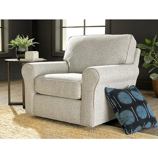  Best Home Furnishings Hanway C50SW Swivel Chair - Heather IMAGE 4