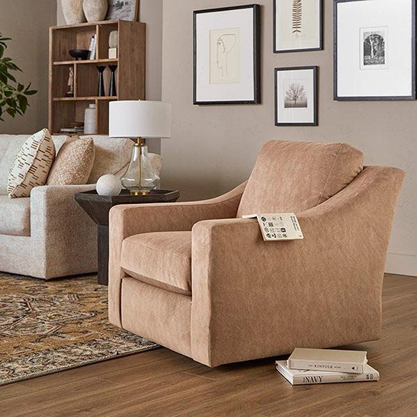  Best Home Furnishings Caverra C51SW Swivel Chair - Camel IMAGE 4