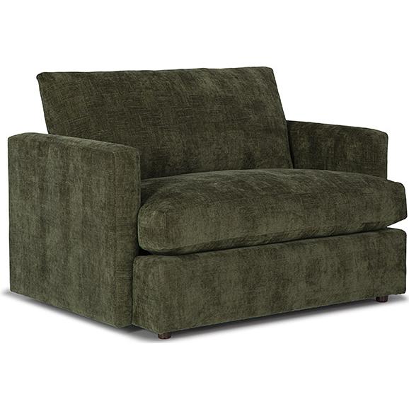  Best Home Furnishings Rumord C60 Chair & A Half - Olive IMAGE 1