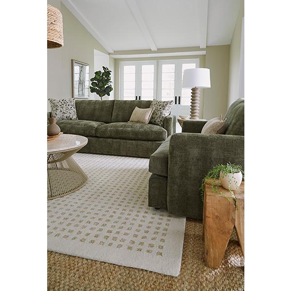  Best Home Furnishings Rumord C60 Chair & A Half - Olive IMAGE 5