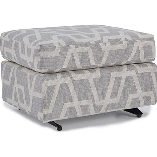  Best Home Furnishings FG52 Glide Ottoman - Chambray IMAGE 1