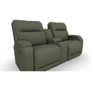  Best Home Furnishings Maverly FSL910RQ7 Power Rocker Console Loveseat - Jungle IMAGE 1