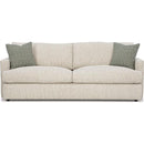  Best Home Furnishings Rumord FSS60 Stationary Sofa With Two (2) Pillows - Platinum IMAGE 2