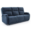  Best Home Furnishings Maverly FSS910RA4 Motion Sofa - Sapphire IMAGE 1