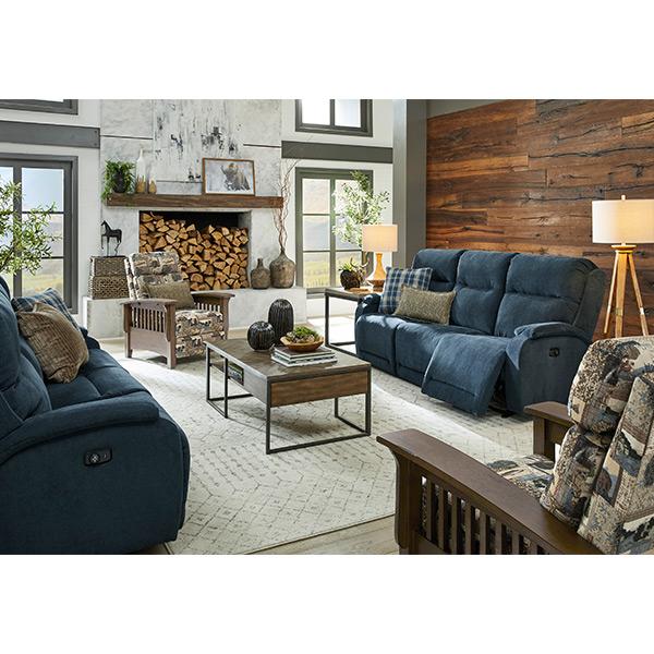  Best Home Furnishings Maverly FSS910RA4 Motion Sofa - Sapphire IMAGE 7
